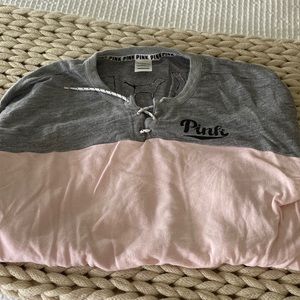 Pink Jersey Style Longsleeve